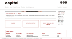 Desktop Screenshot of capitol-mannheim.de